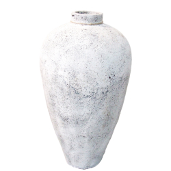 Wazon Dzban Oliwny XL betonowy Bielony 85cm